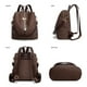 thumbnail image 4 of Makes Mochila Monedero para Mujer Bolso de Viaje de Cuero PU Bolso de diseño Convertible con Monedero 2 Piezas, 4 of 5