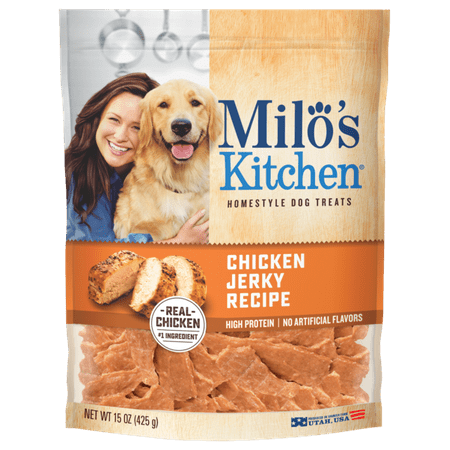Milo's Kitchen Chicken Jerky Recipe Dog Treats,