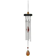 Woodstock Windchimes Woodstock Chakra Chimes Amber, Wind Chimes For Outside, Wind Chimes For Garden, Patio, and Outdoor Décor, 17"L