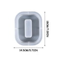 thumbnail image 2 of Molde de gota de pegamento de cristal DIY 26 molde de silicona de joyería de mesa de letras grandes Wmkox2890yii  hfskjfh2883, 2 of 2