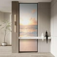 thumbnail image 3 of Idea4wall 2pcs Mural Romantic Beach Sea Wave Stick Wallpaper Removable Wall Murals Large Wall Stickers for Home Decoration, 120"x48", 3 of 5