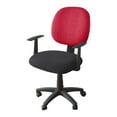 thumbnail image 3 of Modernize Your Workspace with T Shaped Jacquard Fabric Office Chair Cover, 3 of 11