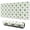 Christmas Tree White, variant on 31.5x11.8 Inch Gaming Mouse Pad, Non-Slip Stitched Rubber Desk Mat for Desktop & Laptop,Christmas Teddy Bear Santa Hat White Pattern