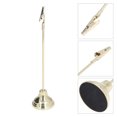 thumbnail image 3 of Sturdy Table Number Holder with Strong Clips, Electroplating Process, Ideal for Party Wedding Office, 3 of 7