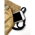 thumbnail image 4 of Men's 3D Graphic Jogger Sweatpants Stylish Loose Drawstring Print Gym Sport Pants Streetwear Retro Jogger Pants Khaki M, 4 of 6