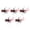 Red, variant on Youthyao 5pcs Fly Popping Lures for Trout Salmon Fly Fishing Fly Baits Artificial Baits Popping Lure