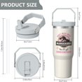 thumbnail image 5 of 1pc Mother 30oz Tumbler with Straw & Handle - Insulated Stainless Steel Cup | Holiday Gift for Man Women (Christmas, Valentine's, Birthday), 5 of 7
