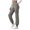 a01Gray, variant on Yoga Pants for Women High Waisted Moisture Wicking Tapered Trousers Lightweight Soft Fit Comfy Stretch Casual Work Slacks Gray S