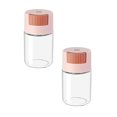 thumbnail image 1 of Oleegame 2PC Spice Dispenser Mini Kitchen Mini Seasoning Quantitative Seasoning Jar Seasoning Jar Metering Seasoning Jar Quantitative Seasoning Bottle Kitchen Seasoning Jar Press Seasoning Jar, 1 of 5