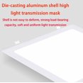 thumbnail image 2 of Yazoeia 5.7 Inch Ultra-Thin Led Recessed Ceiling Light with Junction Box, 3000K/4000k/6000k Selectable, 9W 540Lm High Brightness for Homes, Hotels, Museums (Color : 6000k, Size : 1pcs) CJC912-207270, 2 of 9