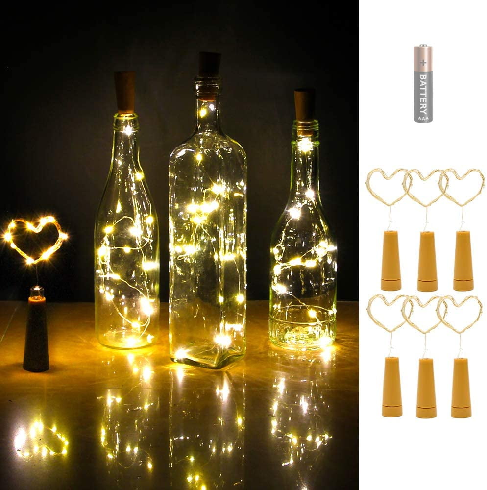 Starry String Lamp LED Wine Stopper Wine Bottle Lights Party DecorString