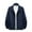 Dark Blue, variant on Brondbend Men’s Jackets Men Coats Lapel Long Sleeved Zipper Pocket Outerwear Solid Color Comfortable Jacket Loose Holiday Tops Black