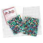 Perler 3D Holiday Wreath Fused Bead Kit, Ages 6 and up, 4003 Pieces
