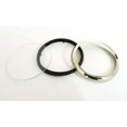 thumbnail image 2 of Vespa P200E P125X PX200 Speedometer Lens Kit Steel 85MM Glass Rim, 2 of 5
