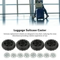 thumbnail image 4 of Luggage Swivel Wheels, Suitcase Replacement Wheels 4Pcs Sturdy  For Repair, 4 of 8