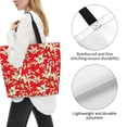 thumbnail image 3 of Rateoe Lilies Flowers Tote Bag - Waterproof Lightweight Handbags Travel Shoulder Bag for Hiking Yoga Gym Swimming Travel Beach, 3 of 8