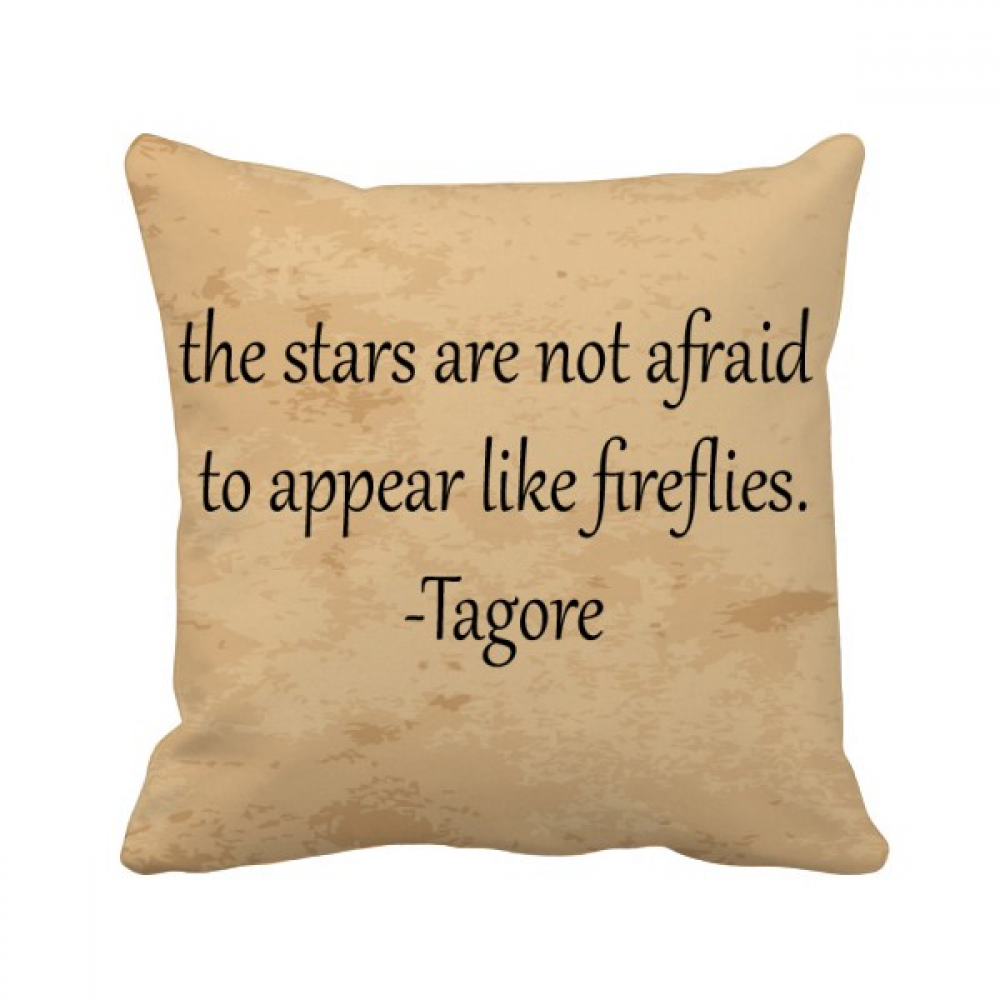Qoutes Healing Sentences Stars Not Afraid Throw Pillow Sleeping Sofa