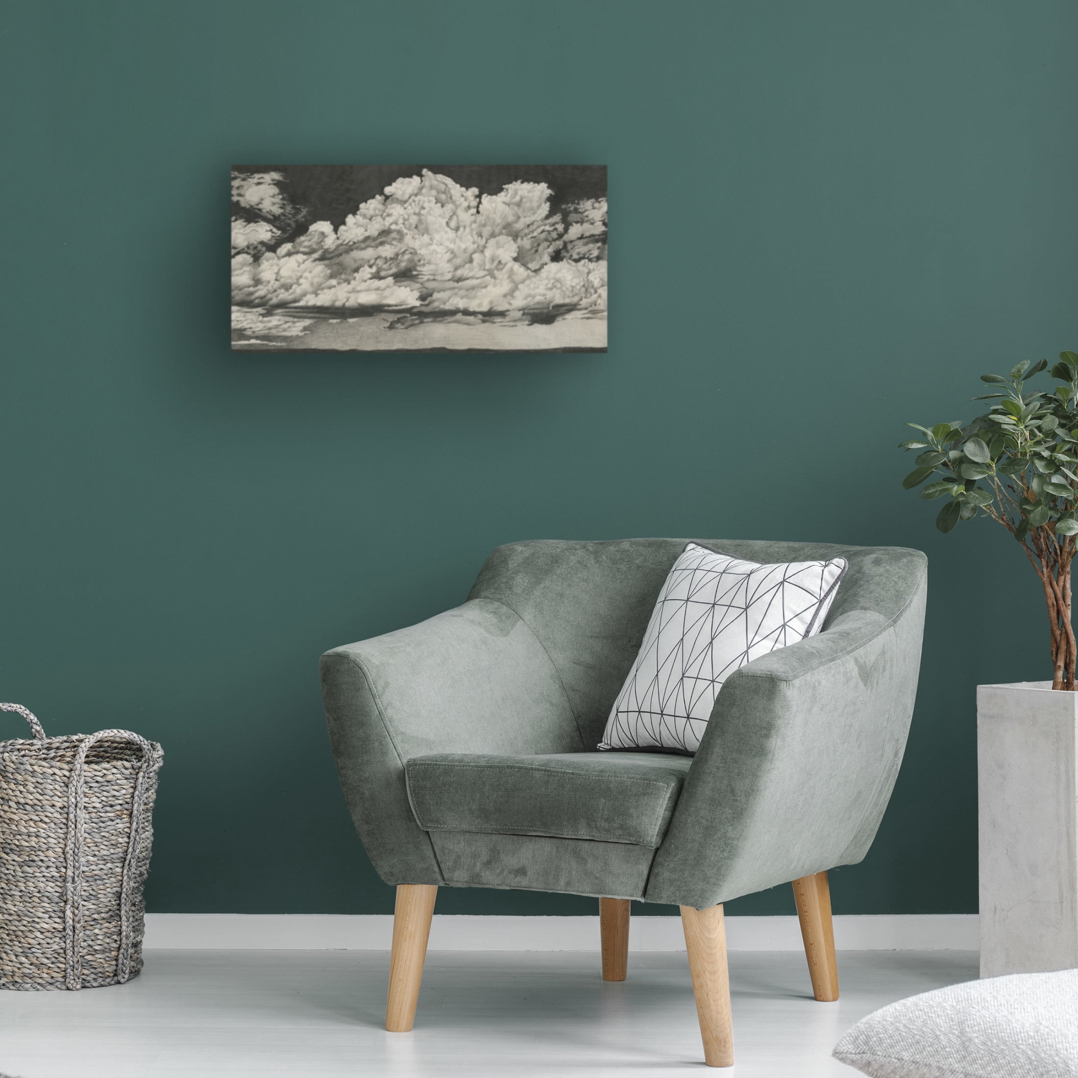 Trademark Fine Art Grace Popp Clouds on Fire III Canvas Wall Art