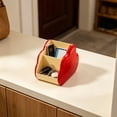 thumbnail image 6 of Holiday Desk Organizer with Cloud Accents, Multi Compartment Pen Holder for Stationery, Home Office Classroom Storage, Festive Souvenir for Small Accessories Tidy, 4.33" x 4.92" x 6.3", KTFgvq, 6 of 6