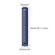 thumbnail image 2 of Troquel Resorte, 20uds 10mm OD 60mm Largo Espiral Estampado Liviana Carga Compresión Troquel Resortes para 3D Impresora Eléctrica Pieza, Azul Unique Bargains Resorte de compresión, 2 of 5