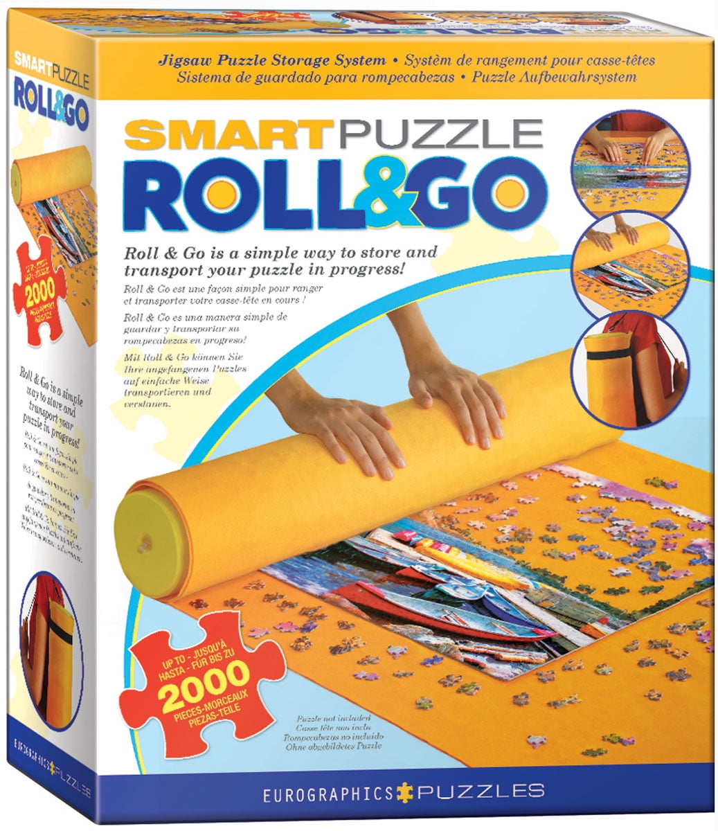 Jigsaw Puzzle Storage Mat Roll Up Puzzle Felt Mat For Up To 2000 Pieces 