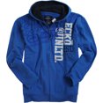 thumbnail image 1 of Ecko Unltd. Sudadera con capucha y cremallera con números verticales para hombre, azul, extragrande, 1 of 1