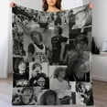 thumbnail image 4 of Nelson Photo Blanket Celebrity Ian Birthday Decorations Stuff Or Bedroom Neumann HD Print Living Home Bedroom Decor Gift Party Room Decor Aesthetic Picture Blankets Merch60 x80, 4 of 6