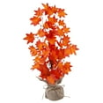 thumbnail image 4 of GUOOL Fall Decoration Autumn Decoration Thanksgiving Decoration, Artificial Maple Leaf Red Maple Leaf, 4 of 9