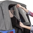 thumbnail image 1 of MasterTop Soft Top Rear Window Replacement, Fits Jeep Wrangler JK 2010-2018 Jeep JK Rear Window Jeep JK Back Window Wrangler Back Window Jeep Wrangler Unlimited Window for 2-Door & 4-Door (11-18 Dia), 1 of 7