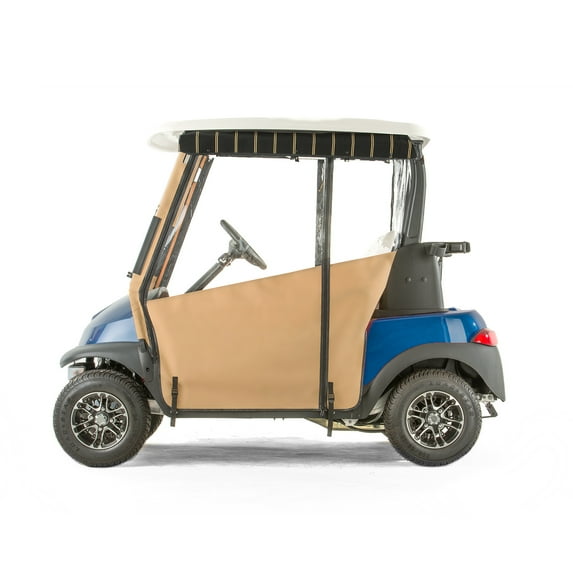 Club Car Precedent Golf Cart PRO-TOURING Sunbrella Track Enclosure - Linen