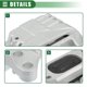thumbnail image 3 of Soporte de motor Unique Bargains, montaje de motor, para Jeep Renegade 2.4L 2015-2020, No.68363756AA, tono plateado, 3 of 6