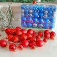 thumbnail image 4 of 100PCS Shatterproof Christmas Ball Ornaments Set for Xmas Tree Decorations, Holiday Ornaments with Handheld Gift Package for Indoor Outdoor Home Christmas Party Decoration, 4 of 8