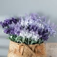 thumbnail image 6 of Artificial Purple Lavender,1 Brush Fake Lavender Flower for Wedding Bouquet DIY Table Centerpieces,Floral Arrangement Decoration, 6 of 9
