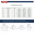 thumbnail image 3 of ATOGUTA Winter Jackets for Boys Girls Warm Winter Coat Windproof Rain Jacket Snow Coat White, Size 1T-12, 3 of 6
