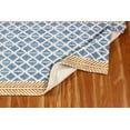 thumbnail image 6 of Casavani Geometric Cotton Kilim Bathroom Rugs, Blue 9x12 feet, 6 of 6
