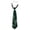 Dark Green, variant on Punk Chain Tie Necktie for Women & Girls, Sweet Cool Cravate Pour Femme, Accessories for Back to School & Prom 1PC Pink