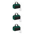 thumbnail image 2 of stanreset 1/2/3/5 Sac à Outils avec Bande Réfléchissante Sacs de Rangement pour Électricien Pochette de Grande Capacité Réglable Résistante à l'Usure Noir Vert/13 Pouces 3 Pcs, 2 of 6