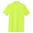 thumbnail image 6 of Yellow Rooster Men's Core Blend Jersey Knit Polo Safety Green L, 6 of 6