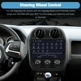 thumbnail image 5 of 2G+64G 10 inch Touch Screen Car Radio Stereo for Jeep Compass Patriot 2010-2016 Android 13 CarPlay Android Auto Bluetooth with GPS Navigation, 5 of 7