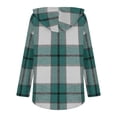 thumbnail image 6 of Dyfzdhu Long Sleeve Shirts For Women Hoodies Long Sleeve Plaid Shirts Lightweight V Neck Oversized Pullover Sweatshirts Casual Fall Sweater Tops Womens Blouses, 6 of 6