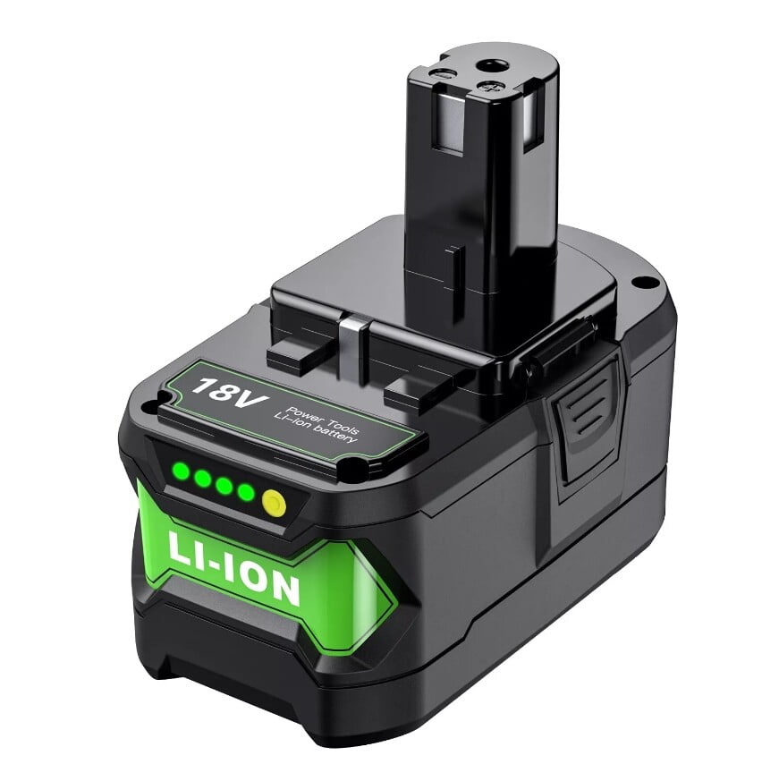 2-Pack 18V Battery 8.0Ah Lithium for Ryobi 18VOLT Cordless Tools P108 P107 P105 P104