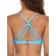 thumbnail image 5 of RELLECIGA Haut de Bikini Rehausseur pour Femme, devant Torsadé, Maillot de Bain à Armatures, 5 of 5