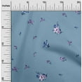 thumbnail image 1 of oneOone Viscose Chiffon Fabric Leaves & Flower Floral Printed Craft Fabric BTY 42 Inch Wide, 1 of 4