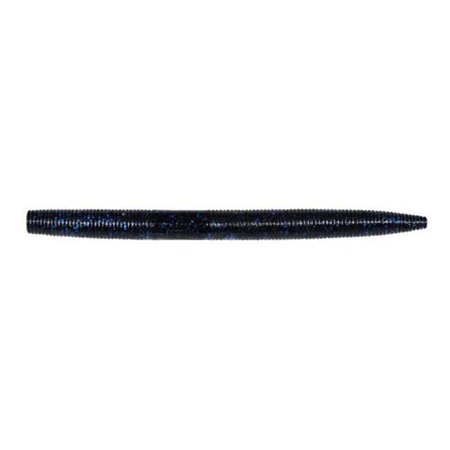 UPC: 0842424118158 | Googan Baits GLL-4-BLB 4 in. Black & Blue Flake Lunker Log Fishing Lure – 9 Count