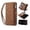 Brown, variant on Decase for Google Pixel 8 Flip Wallet Stand Case,Zipper Card Slot Holder,with Wrist Strap&Shoulder Strap,Magnetic Closure PU Leather Shockproof Anti-Fall Full Body Protection Case Cover,Brown