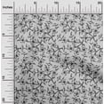thumbnail image 2 of oneOone Cotton Silk Light Gray Fabric Floral Retro Craft Projects Decor Fabric Printed By The Yard 42 Inch Wide, 2 of 5