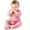 Pink, variant on Mgmyaa Unisex Baby Rompers Long Sleeve Bodysuit Infants Pajama Jumpsuit One-Piece Sleepwear 0-2 Years