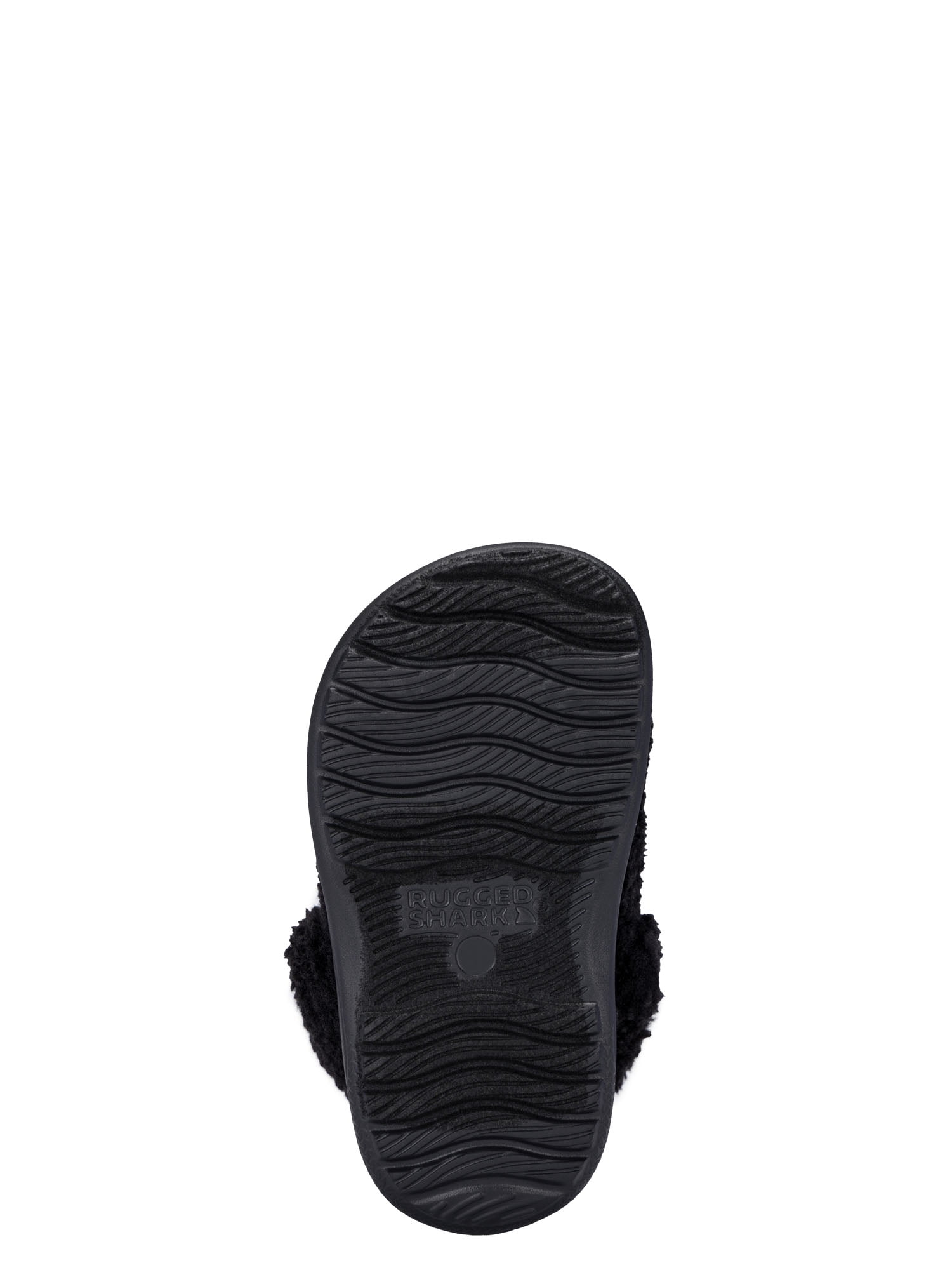 Rugged Shark Toddler Boys Sherpa Fuzzy Clogs