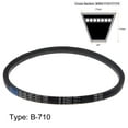 thumbnail image 2 of Uxcell B710 V Belts Drive Belt 710mm Inner Girth Rubber for Power Transmission, 2 of 6
