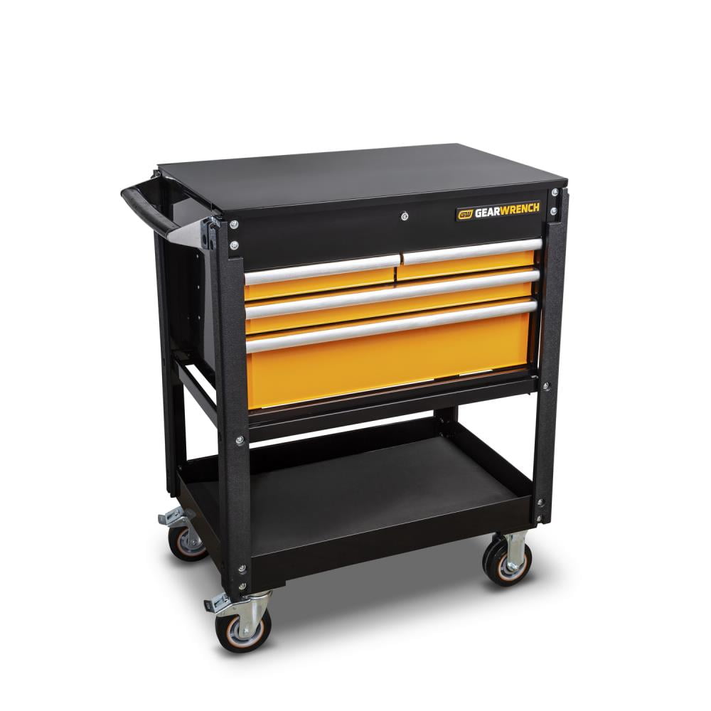 Gearwrench83168G Utility Tool Cart, 21 In., 4 Drawer